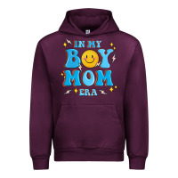 Mauve Wine in my boy mom era Urban Hoodie - MaliasSmallBusiness