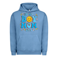 Pigment Pebble Blue in my boy mom era Urban Hoodie - MaliasSmallBusiness