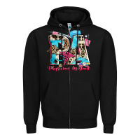 Black pa physician assistant Zipper Hoodie - Zillion Design Studio