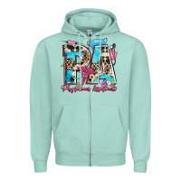 Seafoam pa physician assistant Zipper Hoodie - Zillion Design Studio