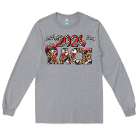 Heather Grey 2024 race Long Sleeve Tee - texasbilliewilder