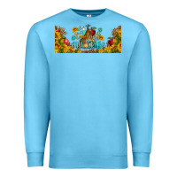 Ocean Blue teaching my tribe libbey glass Premium Sweatshirt - BundleAndBundleShop