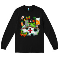 Black nurse   juneteenth Long Sleeve Tee - AdoDesignShop