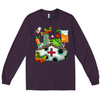 Plum nurse   juneteenth Long Sleeve Tee - AdoDesignShop