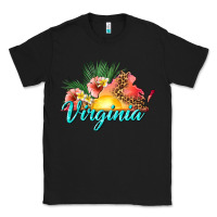 Black summer virginia Classic Tee - texasbilliewilder