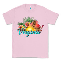 Bubblegum Pink summer virginia Classic Tee - texasbilliewilder