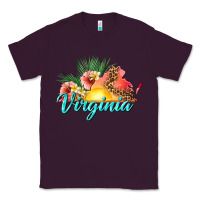 Plum summer virginia Classic Tee - texasbilliewilder