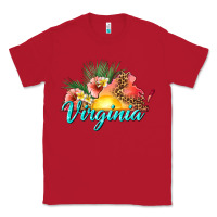 Red summer virginia Classic Tee - texasbilliewilder
