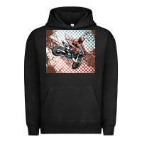 Pigment Black born to ride dirty bikes Urban Hoodie - MaliasSmallBusiness