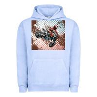 Pigment Grape Ice born to ride dirty bikes Urban Hoodie - MaliasSmallBusiness