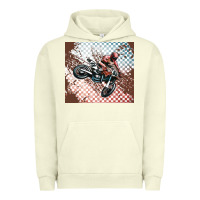 Pigment Pistachio born to ride dirty bikes Urban Hoodie - MaliasSmallBusiness
