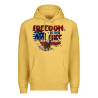 Antique Gold freedom is not free Premium Hoodie - MaliasSmallBusiness
