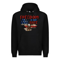Black freedom is not free Premium Hoodie - MaliasSmallBusiness