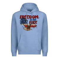 Colony Blue freedom is not free Premium Hoodie - MaliasSmallBusiness