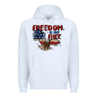 White freedom is not free Premium Hoodie - MaliasSmallBusiness