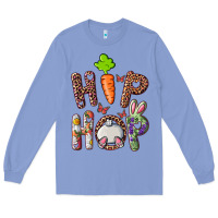 Colony Blue Hip Hop Bunny Long Sleeve Tee - RanaPortraitStore