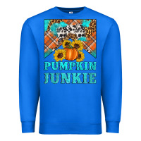 True Royal pumpkin junkie Premium Sweatshirt - Artiststas