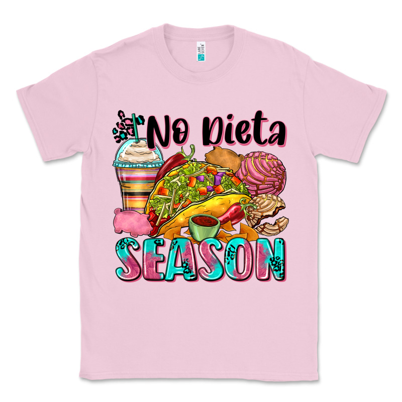 No Dieta Season Classic Tee by Zillion Design Studio | Teevron