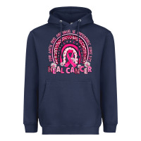 Navy heal cancer rainbow Heavyweight Hoodie - JahusDesignShop