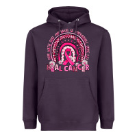 Plum heal cancer rainbow Heavyweight Hoodie - JahusDesignShop