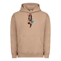 Pigment Burro western cowgirl Urban Hoodie - NancyCooperArtShop