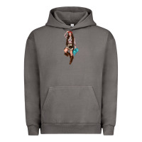 Pigment Tornado western cowgirl Urban Hoodie - NancyCooperArtShop