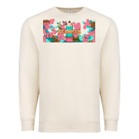 Sandshell teacher floral pencil libbey glass Premium Sweatshirt - BundleAndBundleShop