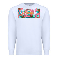 White teacher floral pencil libbey glass Premium Sweatshirt - BundleAndBundleShop