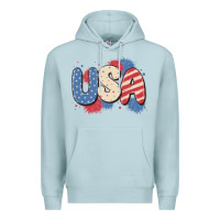 Blue Mist usa Premium Hoodie - MaliasSmallBusiness