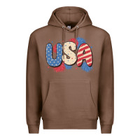 Chestnut usa Premium Hoodie - MaliasSmallBusiness