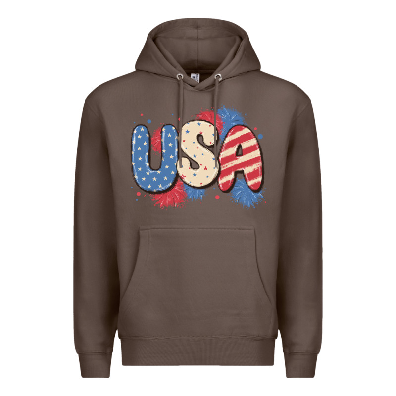 Usa Premium Hoodie by MaliasSmallBusiness | Teevron