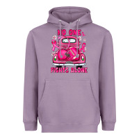 Lavender breast cancer no one fights alone truck football Heavyweight Hoodie - JahusDesignShop