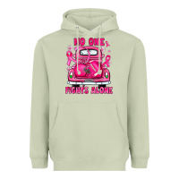 Matcha breast cancer no one fights alone truck football Heavyweight Hoodie - JahusDesignShop