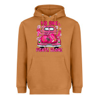 Meerkat breast cancer no one fights alone truck football Heavyweight Hoodie - JahusDesignShop