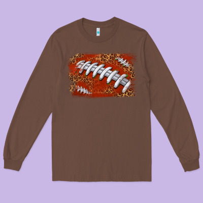 Long Sleeve Tee American football background