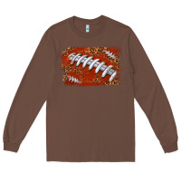 Chestnut American football background Long Sleeve Tee - texasbilliewilder