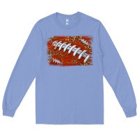 Colony Blue American football background Long Sleeve Tee - texasbilliewilder