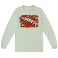 Matcha American football background Long Sleeve Tee - texasbilliewilder