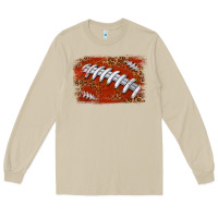 Mushroom American football background Long Sleeve Tee - texasbilliewilder