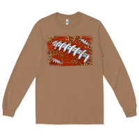 Toasted Coconut American football background Long Sleeve Tee - texasbilliewilder