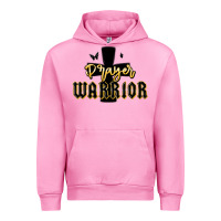 Fuchsia Pink christian prayer warrior Urban Hoodie - MaliasSmallBusiness