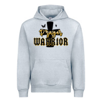 Heather Grey christian prayer warrior Urban Hoodie - MaliasSmallBusiness
