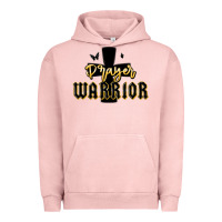 Pigment Salmon christian prayer warrior Urban Hoodie - MaliasSmallBusiness