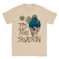 Mushroom skull tis the season winter Classic Tee - FaDigitalArtStudio