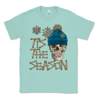 Seafoam skull tis the season winter Classic Tee - FaDigitalArtStudio