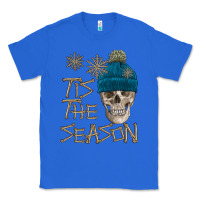 True Royal skull tis the season winter Classic Tee - FaDigitalArtStudio
