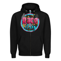 Black race day Zipper Hoodie - Zillion Design Studio