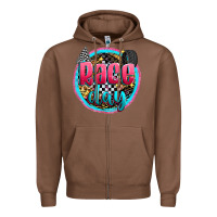 Chestnut race day Zipper Hoodie - Zillion Design Studio
