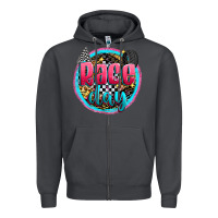 Smoke race day Zipper Hoodie - Zillion Design Studio