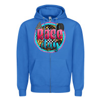True Royal race day Zipper Hoodie - Zillion Design Studio